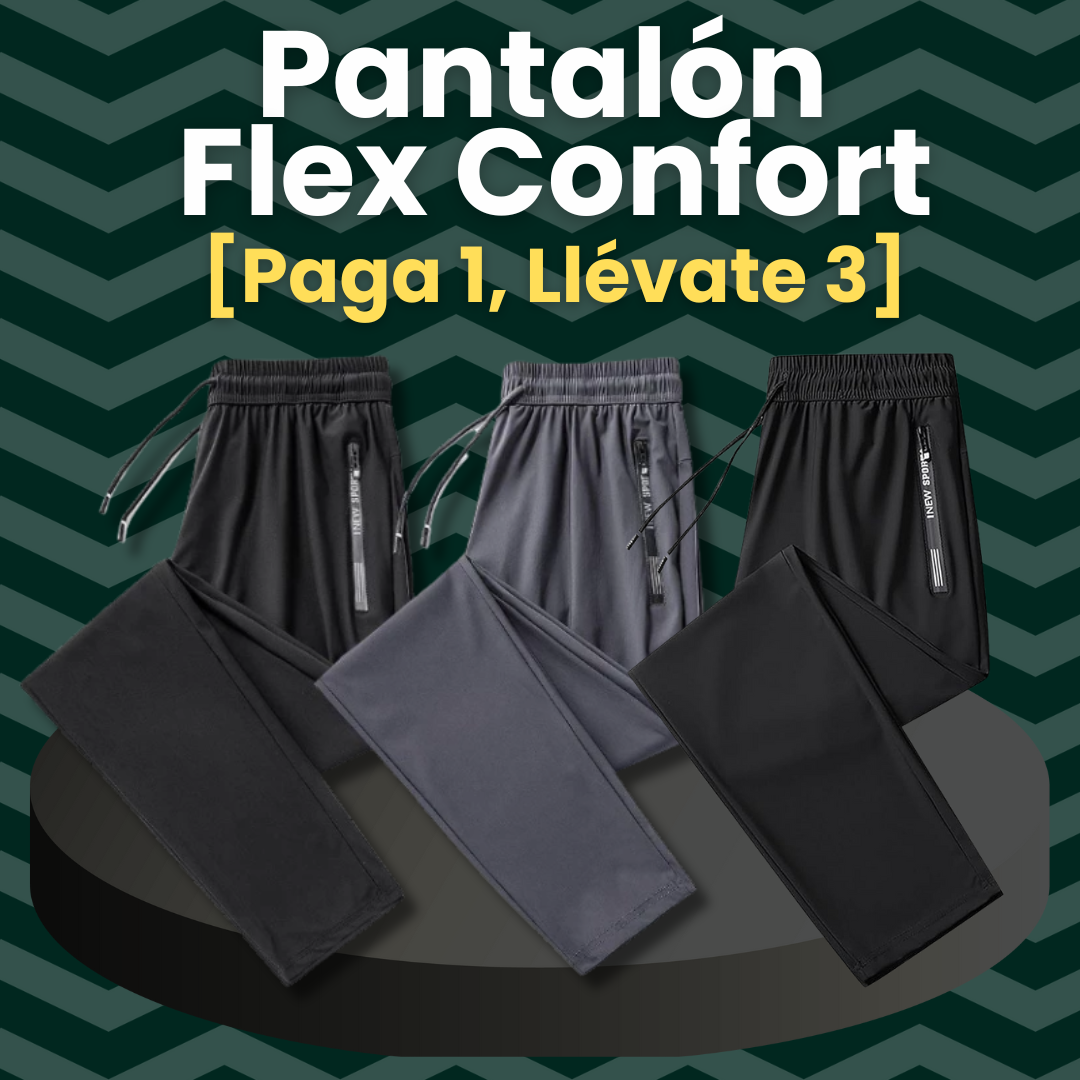 Pantalón Flex Confort - 3 por el precio de 1