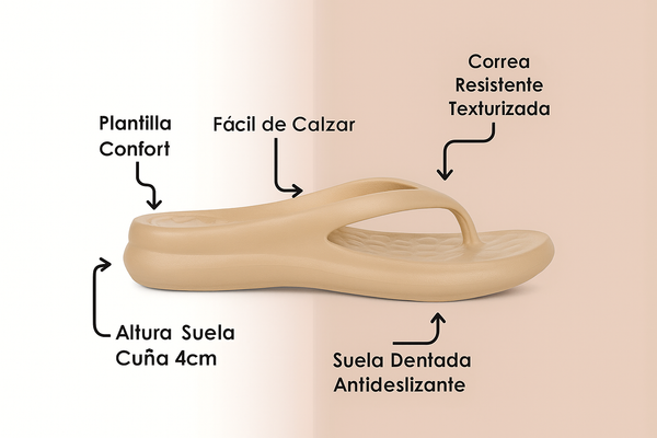 Tamanco Piccadilly Ortopédica Nube + Envío Gratis