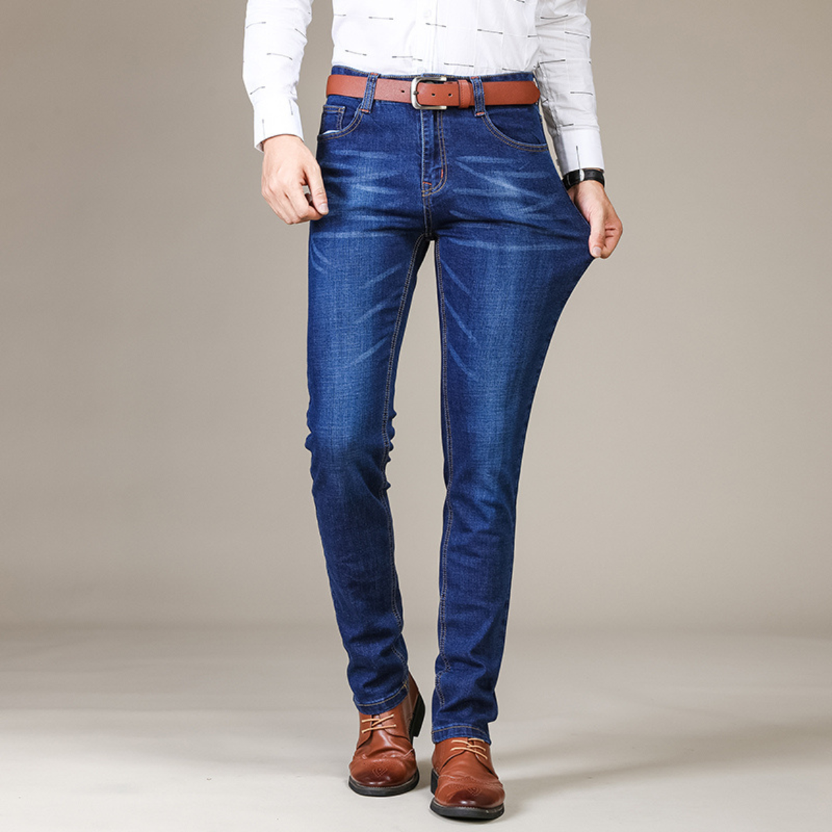 Jeans Ultra Flexibles para Hombre