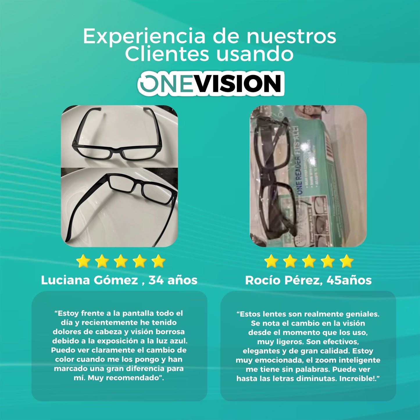 Lentes Inteligentes Autoajustables y Multifocales - OneVision