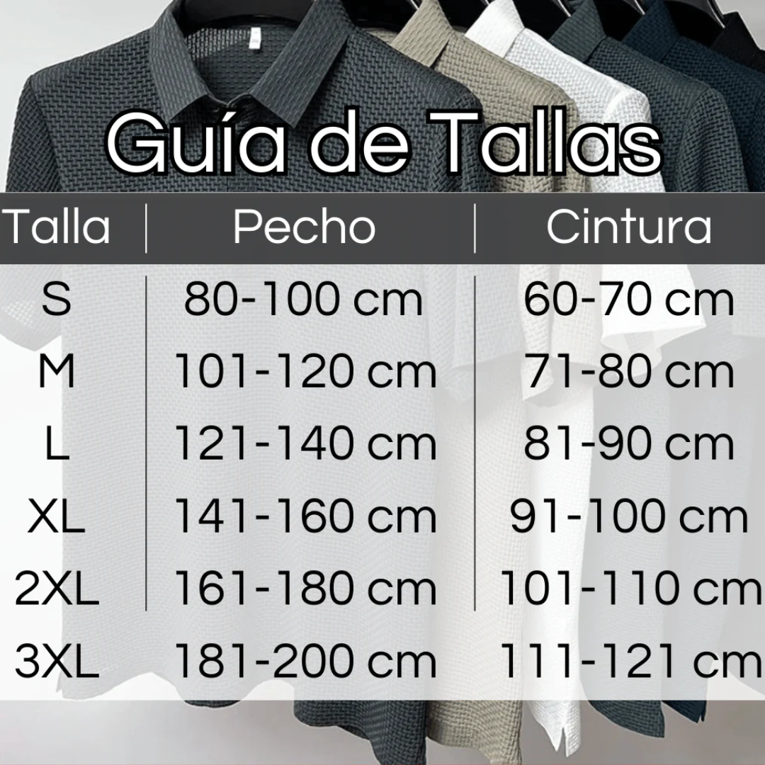Camisa Polo Seda Suave