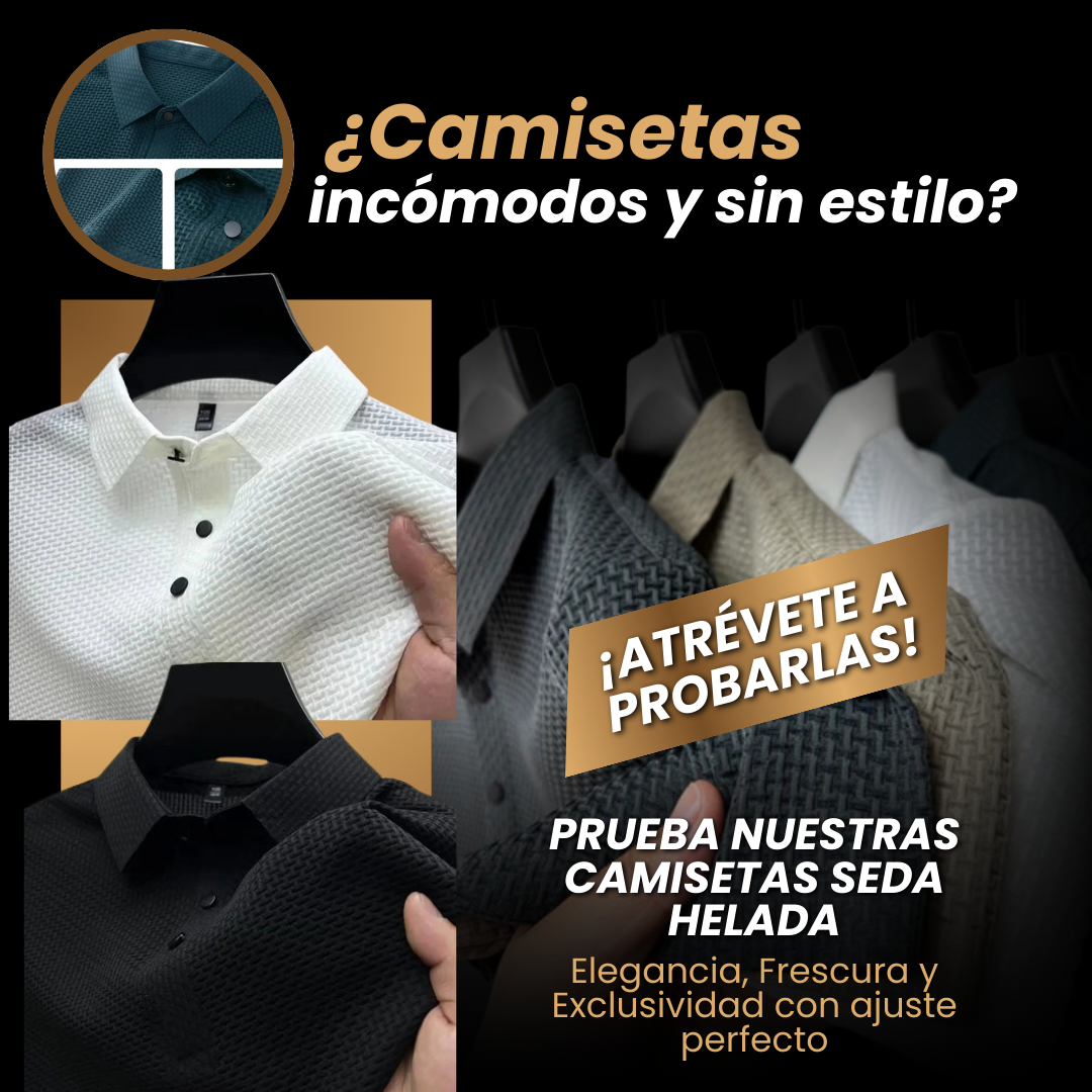 Camisa Polo Seda Suave
