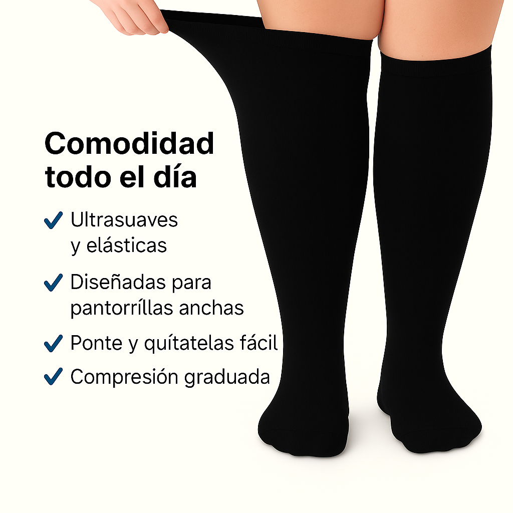 SuaveFlex™ – Calcetines de Compresión Ergonómicos