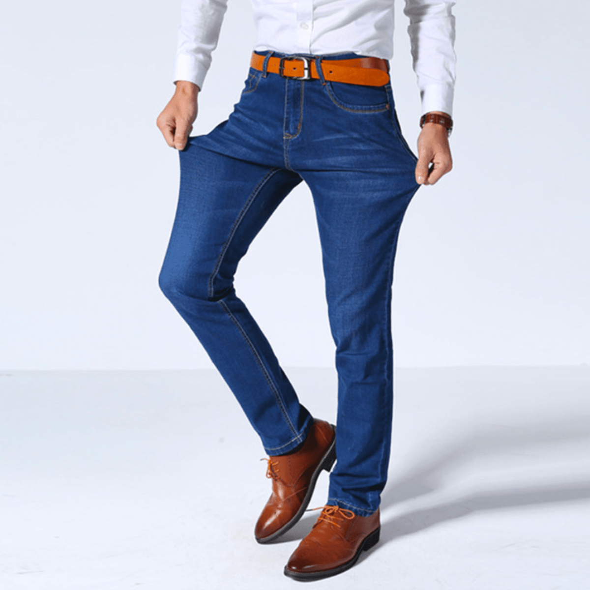 Jeans Ultra Flexibles para Hombre