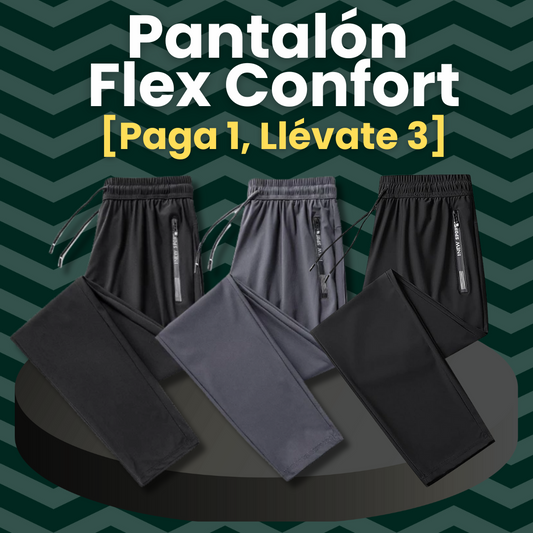 Pantalón Flex Confort - 3 por el precio de 1