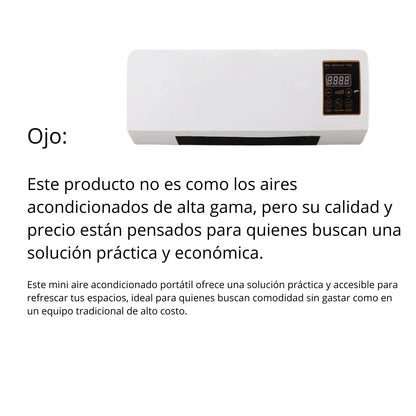 Aire Acondicionado Portátil 2 en 1
