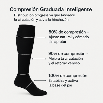 SuaveFlex™ – Calcetines de Compresión Ergonómicos