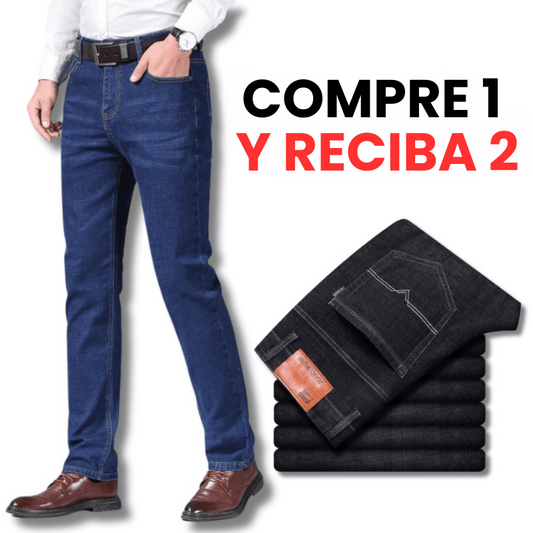 Jeans Ultra Flexibles para Hombre