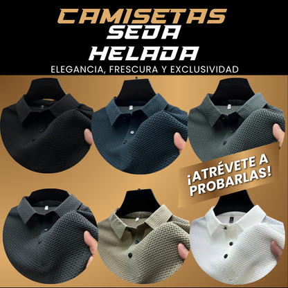 Camisa Polo Seda Suave