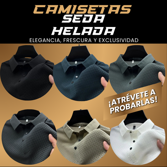 Camisa Polo Seda Suave