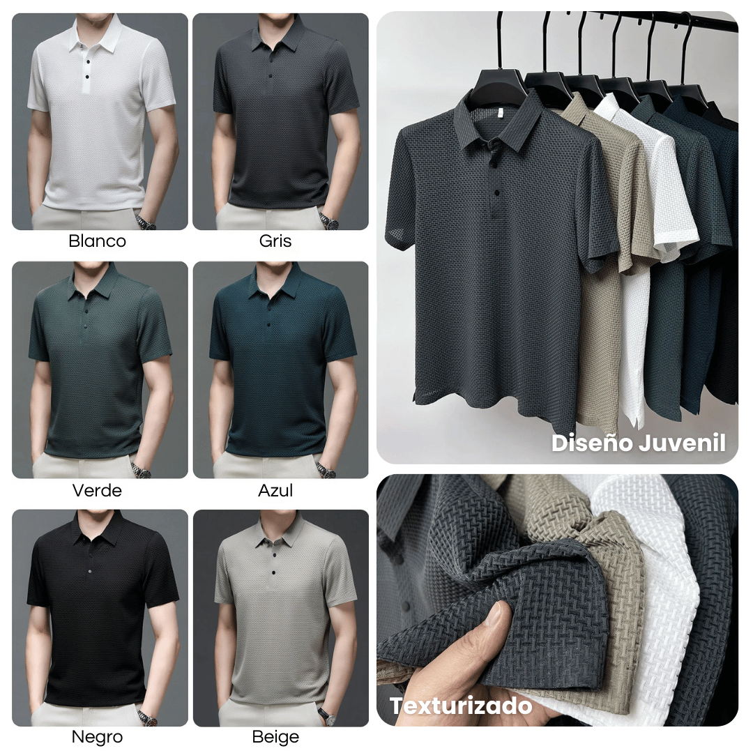 Camisa Polo Seda Suave