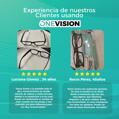 Lentes Inteligentes Autoajustables y Multifocales - OneVision