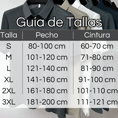 Camisa Polo Seda Suave